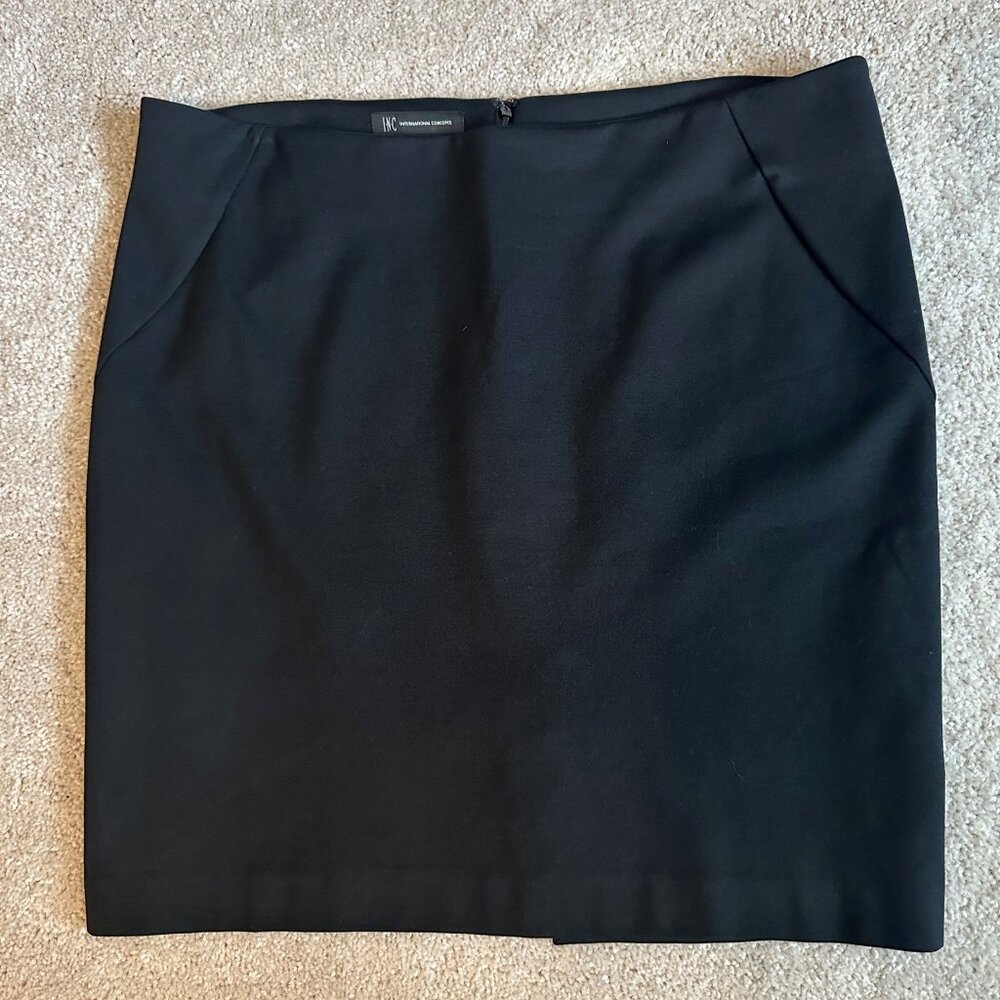 I.N.C. International Concepts Pencil Skirt, Black